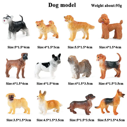Montessori Miniature Lion Shark Horse Dinosaur Animals Model Set Action Figures