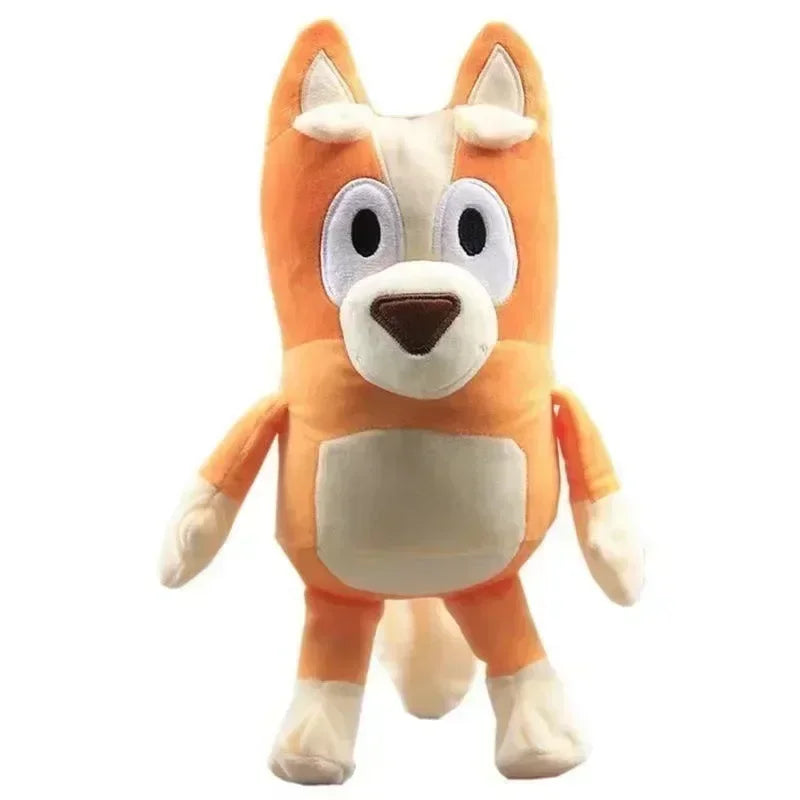 Bluey & Bingo Family Plush Toys - Soft Cartoon Dog Stuffed Animals