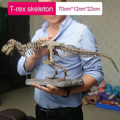 Dinosaur Skeleton Toys Ornament Simulation T-Rex Model