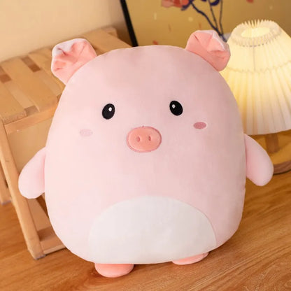 Cuddly Kawaii Zoo Animal Plushies - Soft Squishy Pillows for Kids