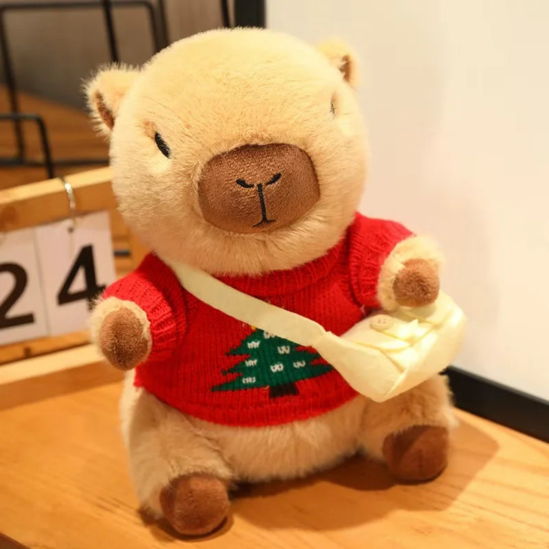 Capybara Cuddle Plush Toy - Adorable Gift for Kids & Collectors