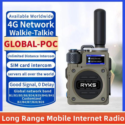 Mobile Walkie Talkie - Long-Range Sim Card Radio