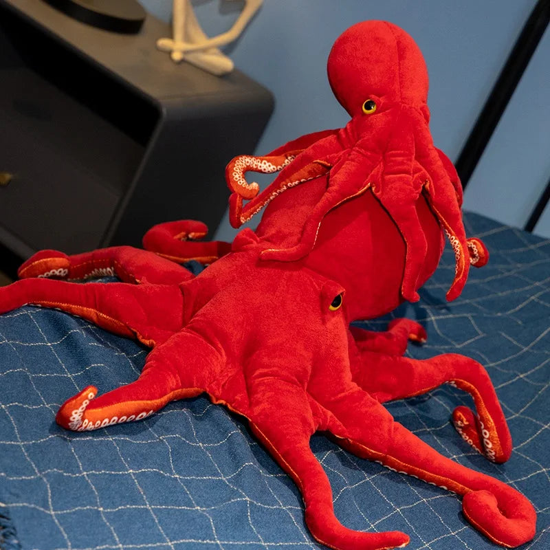 Super Soft Octopus Plush Luxuriously Soft
