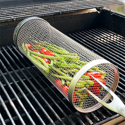 Grillease Rolling Bbq Basket
