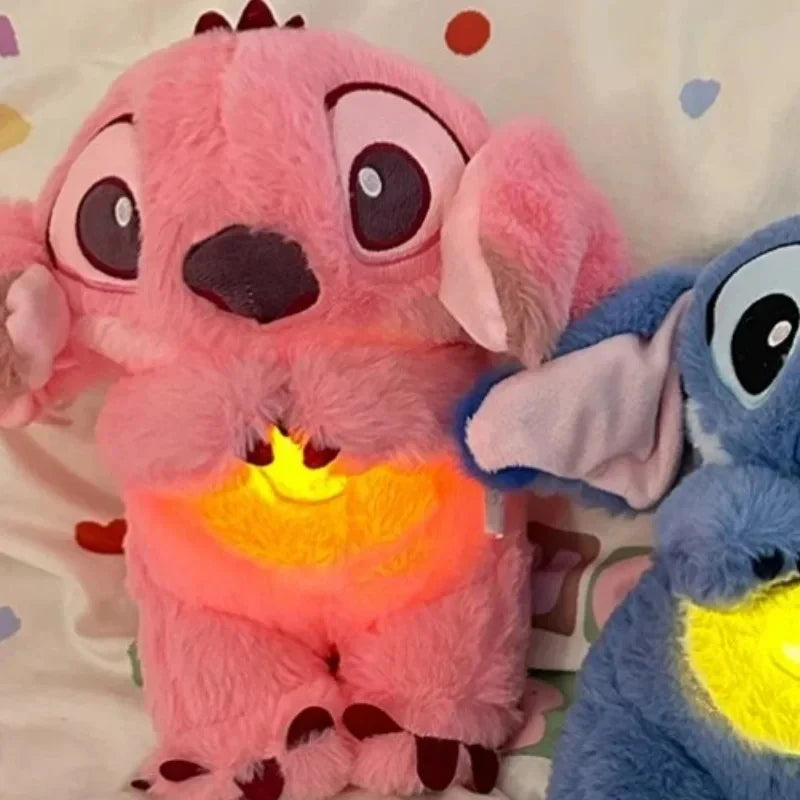 Kawaii Plush Doll: Soothing Musical Companion with Light & Air Bag