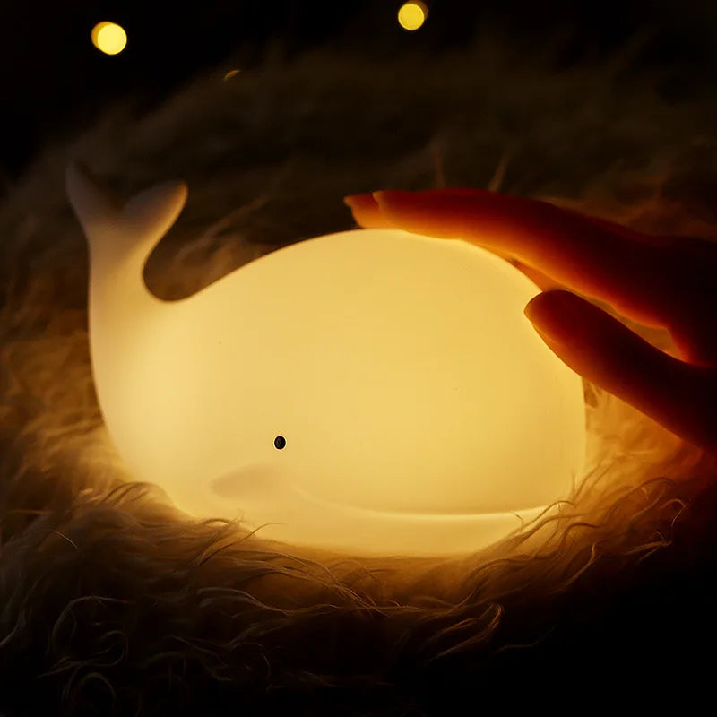 Cartoon Whale Lamp