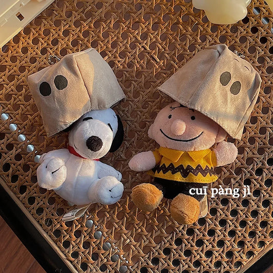 Snoopy & Charlie Brown Kawaii Keychain