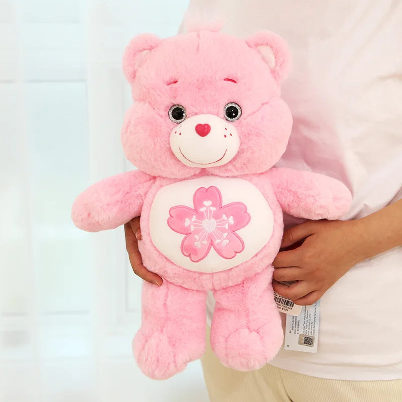Pink Sakura Teddy Bear Plush Soft Stuffed Doll