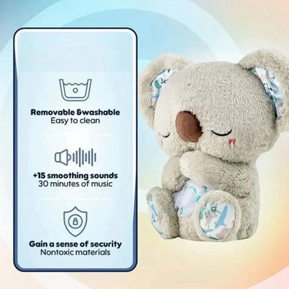 Anxiety Relief Sleeping Koala Breathing Plush Toy