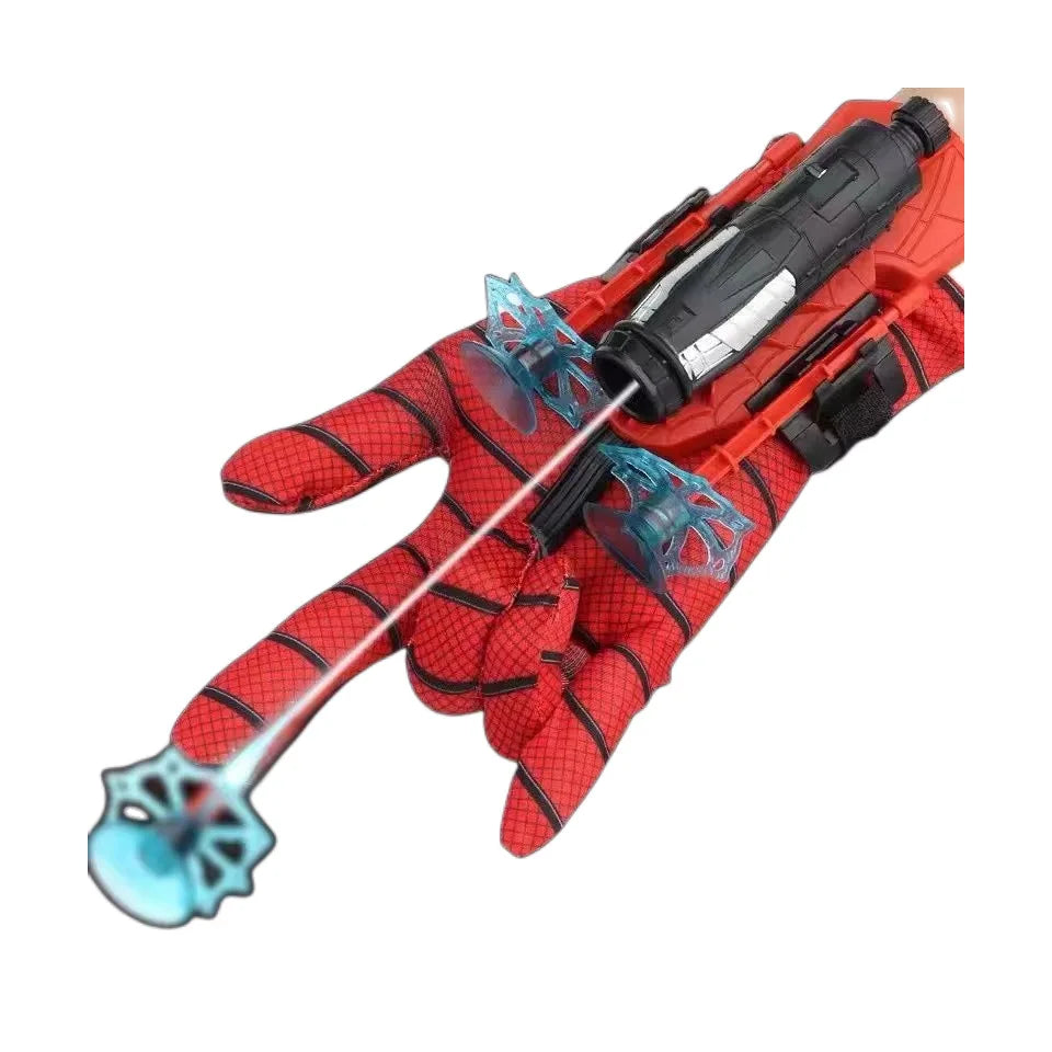 Spiderman Action Figure Wrist Launcher Toy Set for Kids
