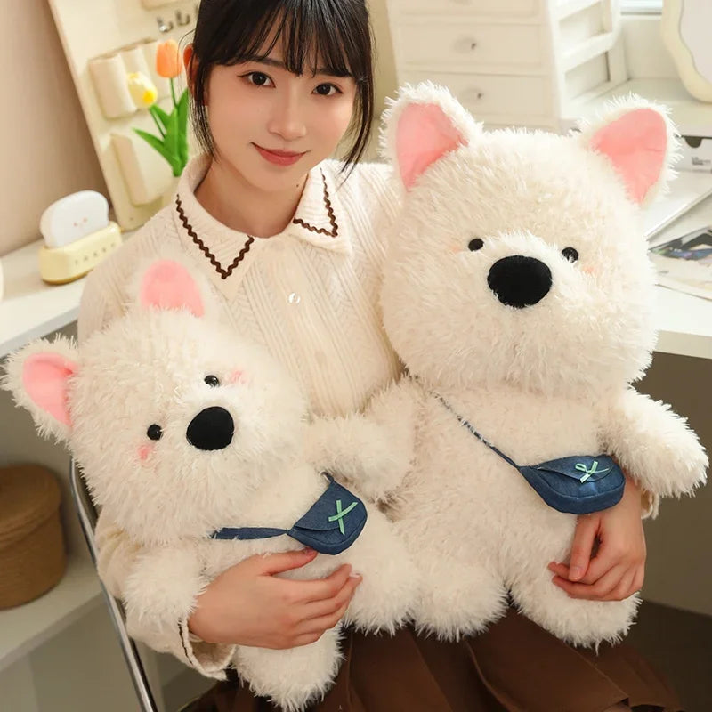 Cute West Highland Terrier Plush Toy - Adorable Puppy Doll for Kids & Gifts