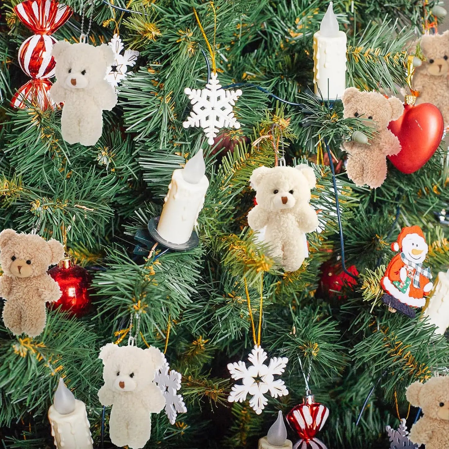 Small Plush Bear Toy for Christmas Birthday Valentine Gifts