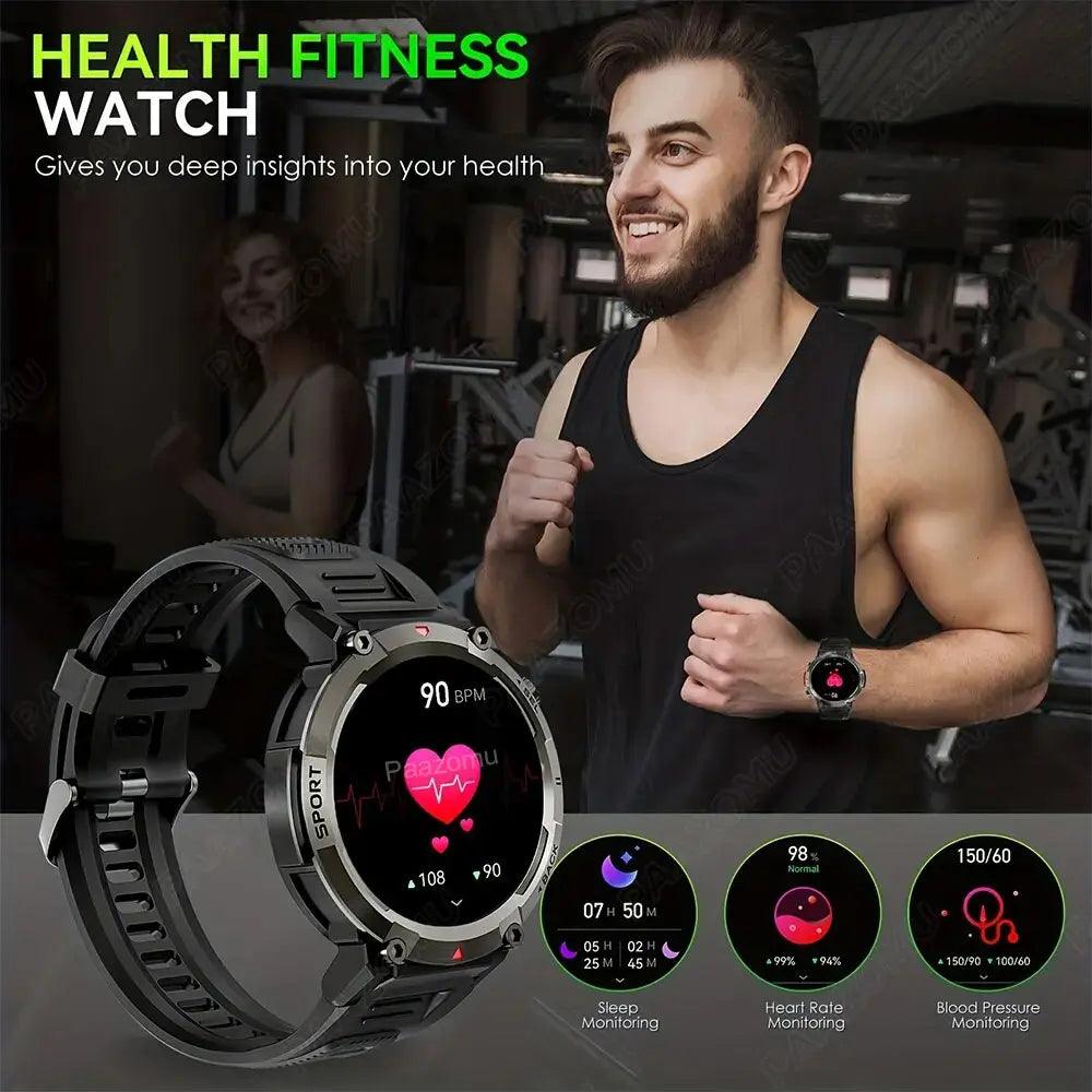 Sports Smartwatch Fitness Tracker For Men
