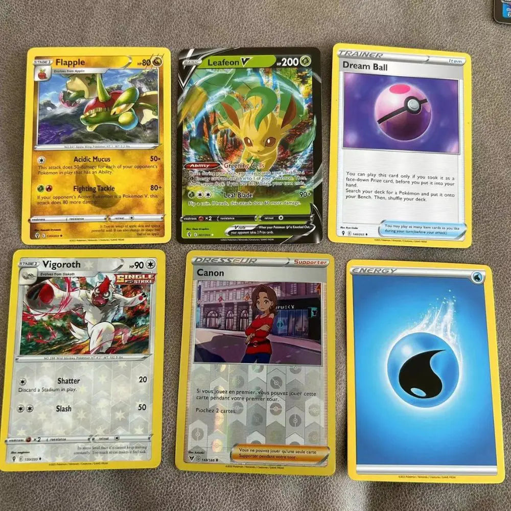 360Pcs Pokemon CROWN Evolutions Booster Collectible Trading Card Game