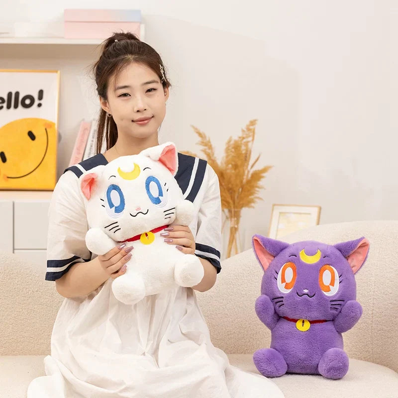 Sailor Moon Inspired Plush Cat Doll