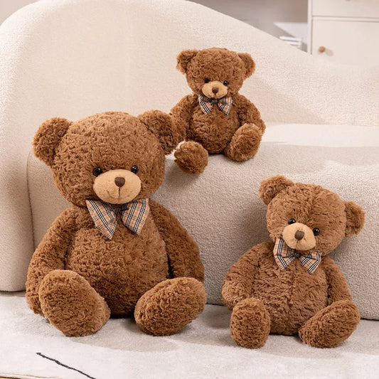 Classic Teddy Bear Plush with Bow 40-80cm