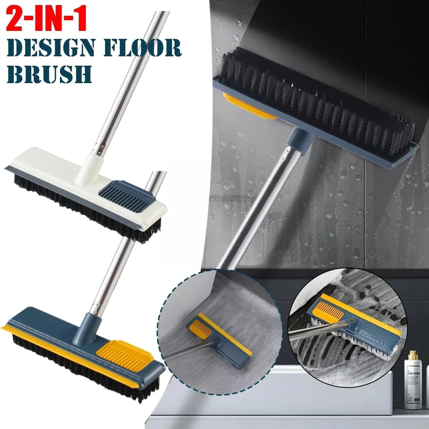 2-In-1 Floor Cleaning Tool