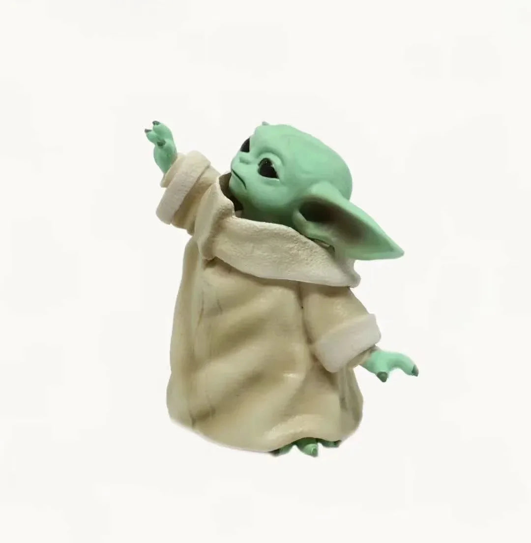 Little Baby YODA Statue Figure Toys