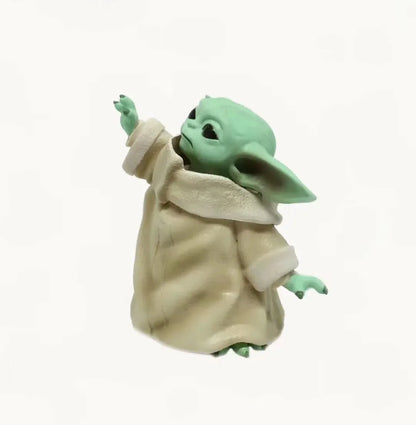 Little Baby YODA Statue Figure Toys