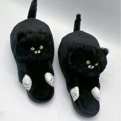 Cuddly Kitty Cat Slippers