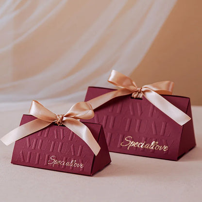 Elegant Love Gift Box with Ribbon Set
