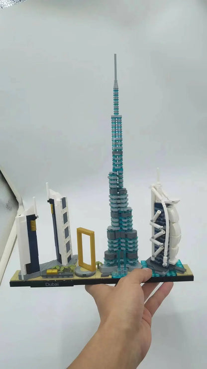 468pcs Big Ben Tower Bridge Building Block