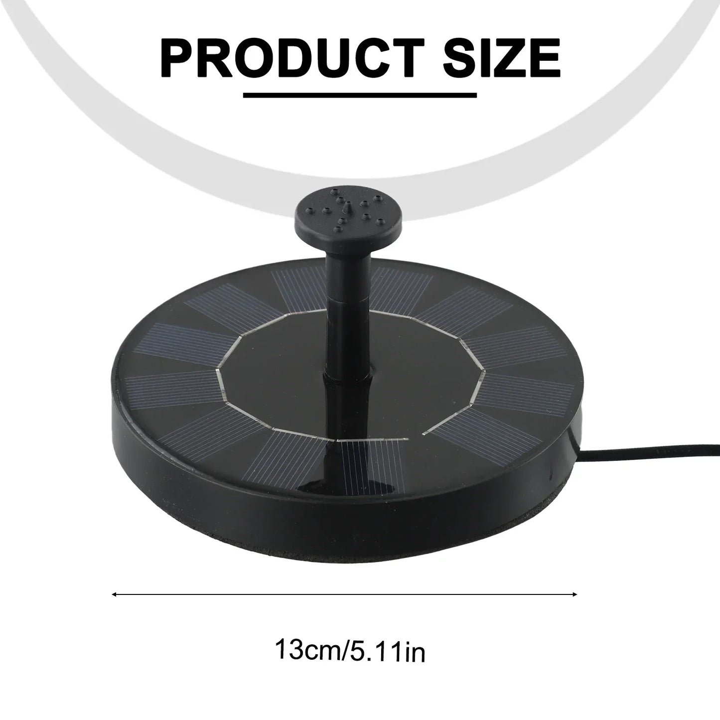 Solar Water Fountain