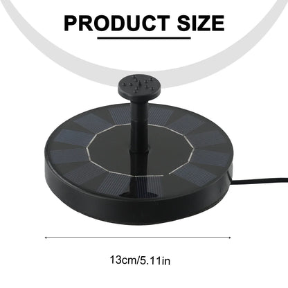 Solar Water Fountain