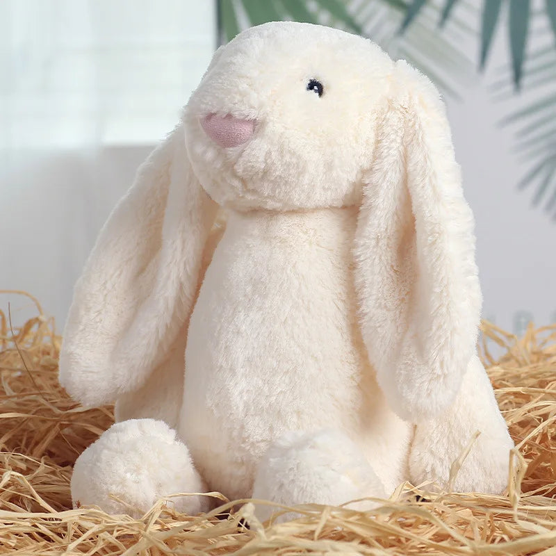 Shy Bunny Plush Toy Soft Floppy-Ear Gift for Girls