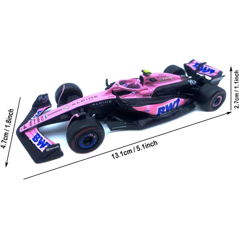 F1 Model Formula Car Static Racing