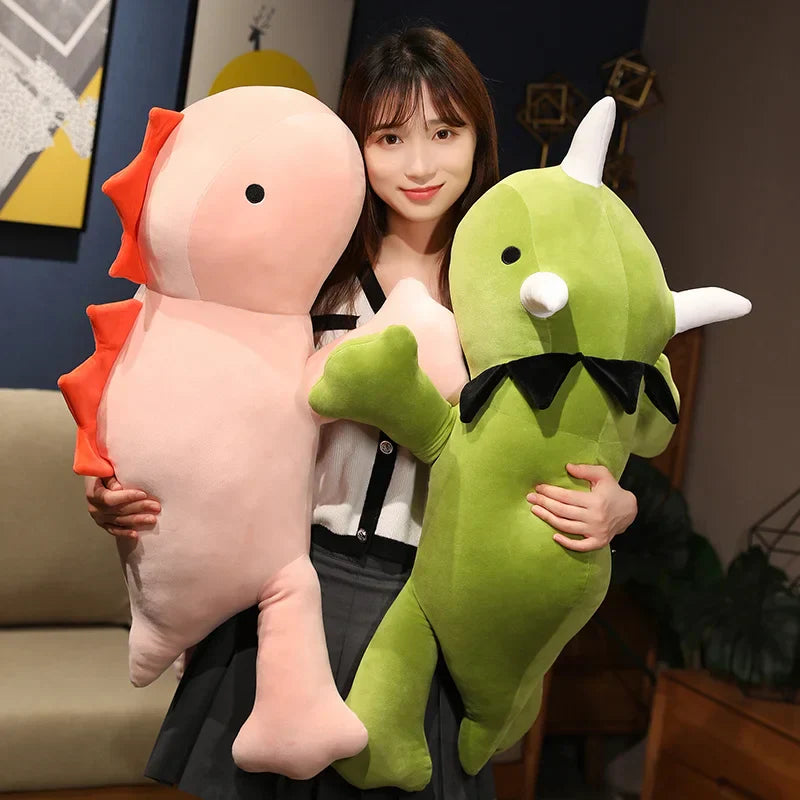 Dinosaur Weighted Plush Toy - Soft Kawaii Stuffed Animal for Kids
