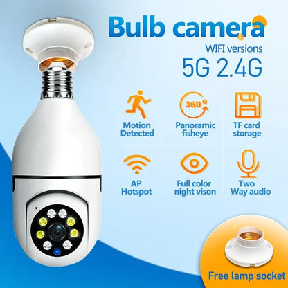 Light Bulb Wifi Camera