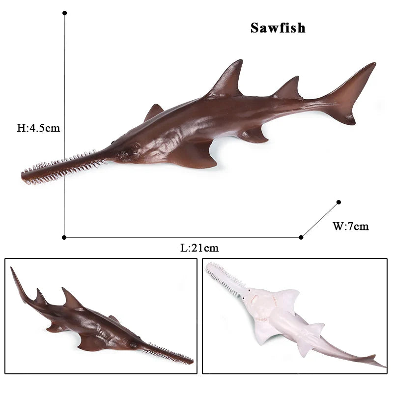 Ocean Animal Action Figures Sea Life Model