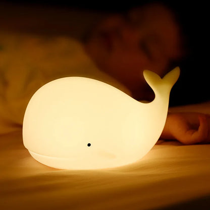 Cartoon Whale Lamp