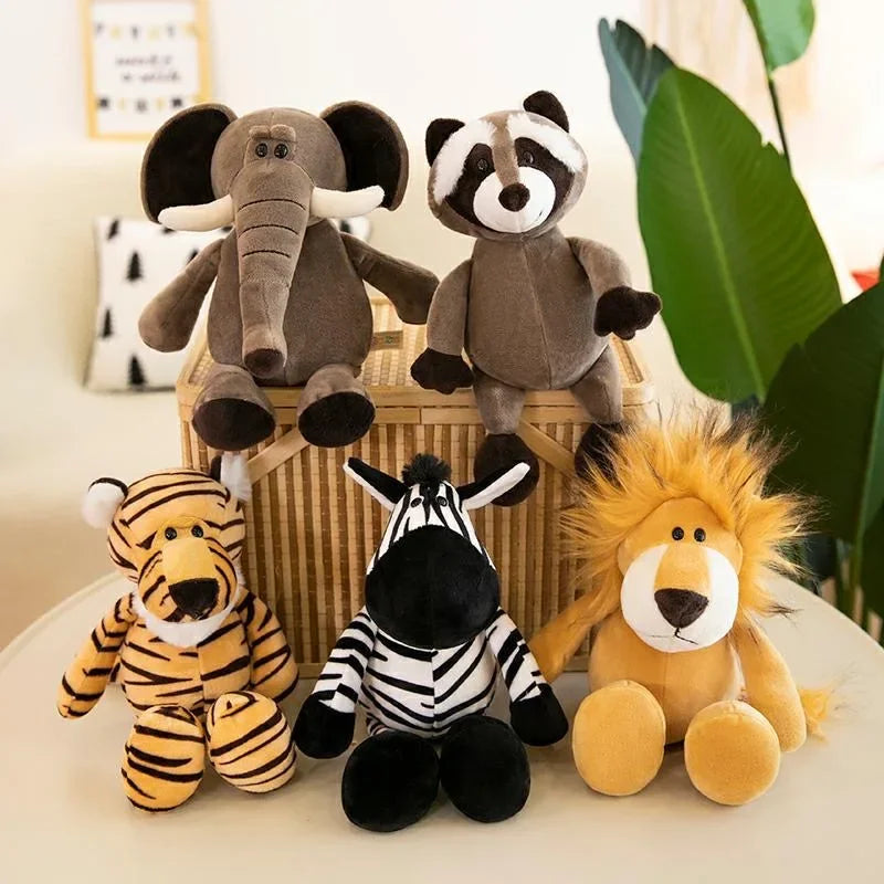 Lifelike Forest Animal Plush Toy 25 cm
