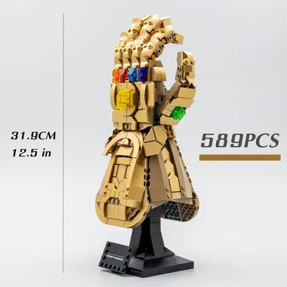 Infinity Gauntlet Lighting LED KIT Bricks Glove Model Building Blocks
