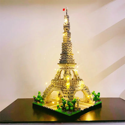 Paris Eiffel Tower Micro Mini Building Blocks