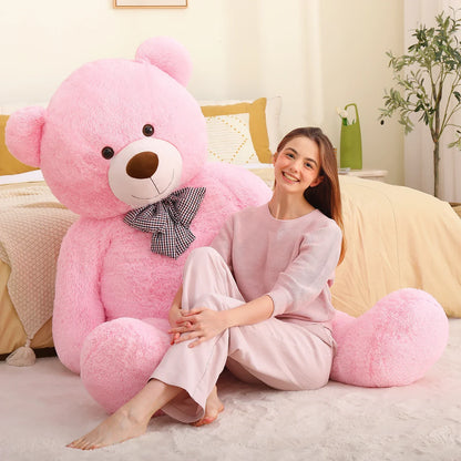 Giant 6-Foot Pink Teddy Bear Plush Toy for Valentine's Gift