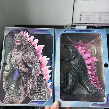 Empire King of the Monsters Godzilla Evolved Ver Pink Back Action Figure