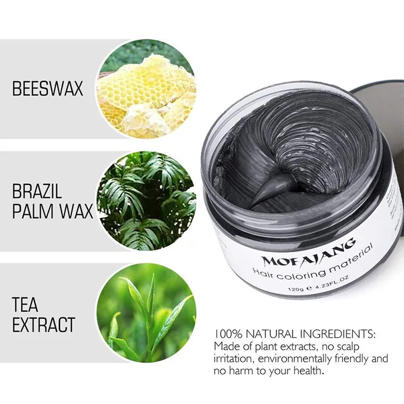 2 In 1 Stylish And Temporary Color Hair Wax