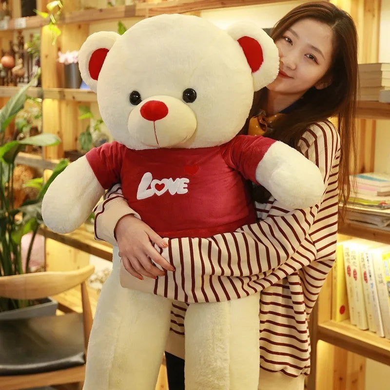 Giant 100cm Plush Teddy Bear - Soft Stuffed Animal for All Occasions