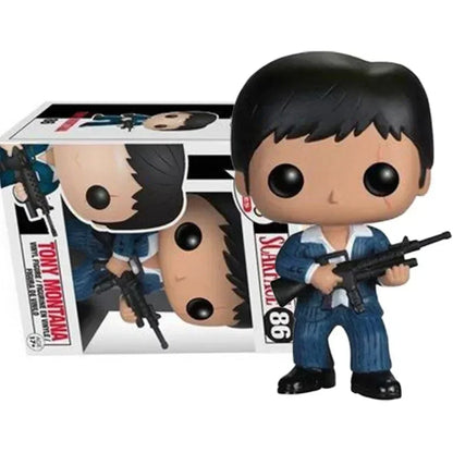 POP Scarfaces Tony Montana #86 Action Figure Toys Collection