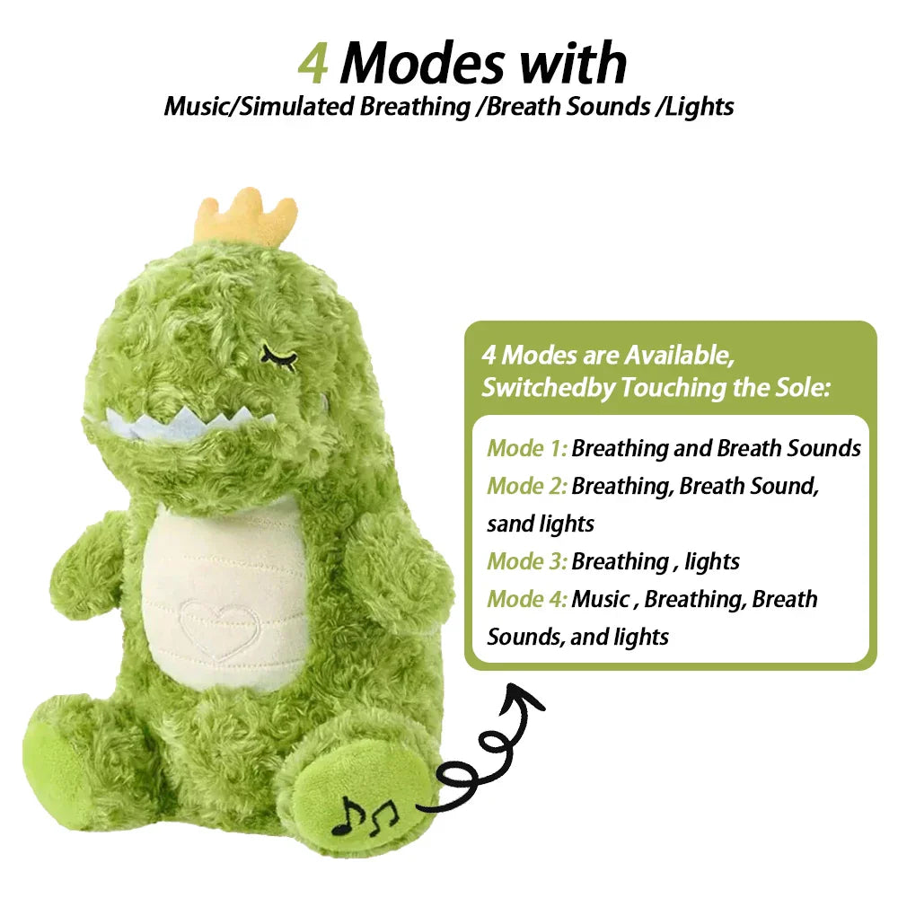 Soothing Elephant Plush Toy with Music & Light