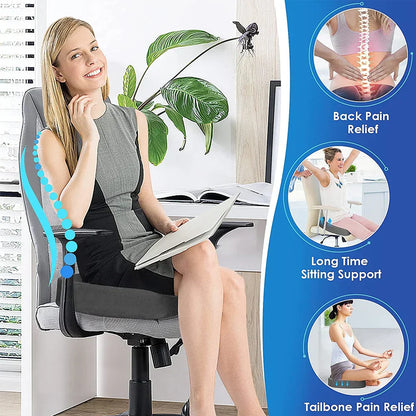 Cushion Your Comfort: Memory Foam U-Shaped Pillow For Wellness