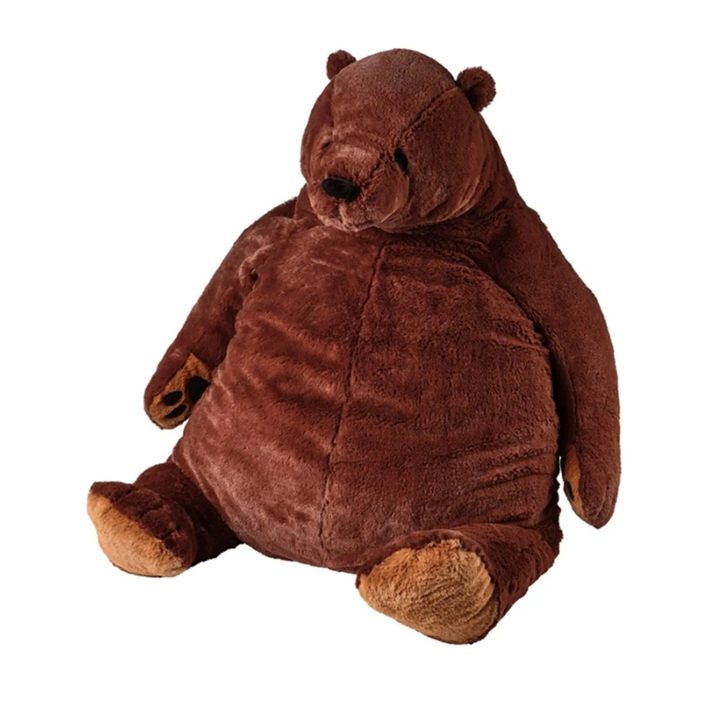 Soft Brown Teddy Bear Plush Pillow 40cm