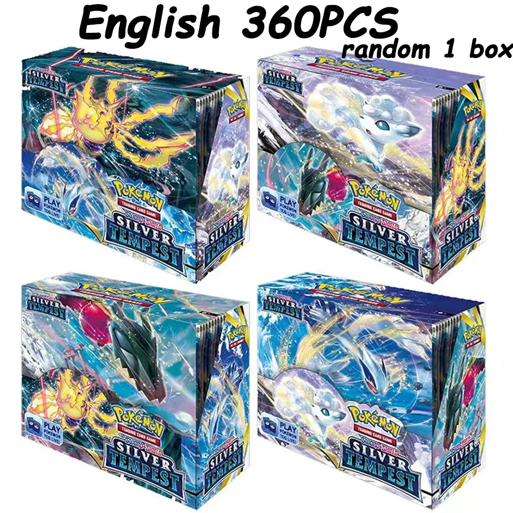324Pcs Pokemon Cards Sun & Moon XY Evolutions Pokemon Booster Box Collectible Tradiner Card Game