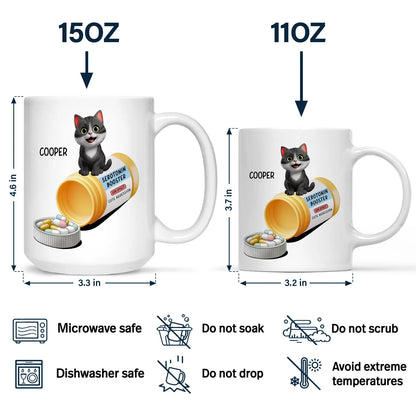 Serotonin Booster Cat Lovers - Personalized Mug