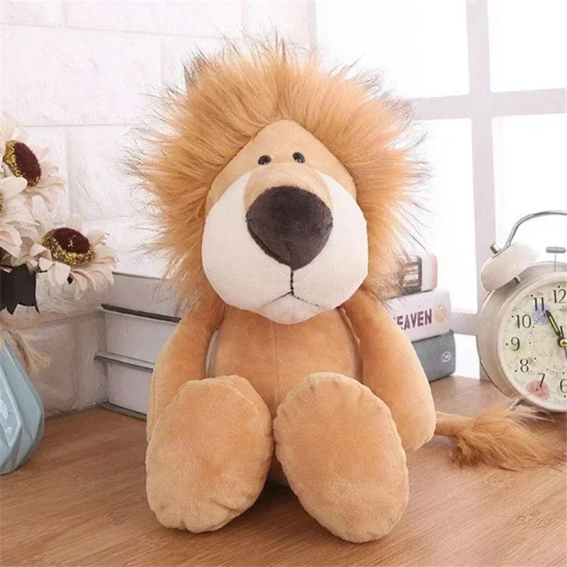 Cute Jungle Animal Plush Doll 25cm