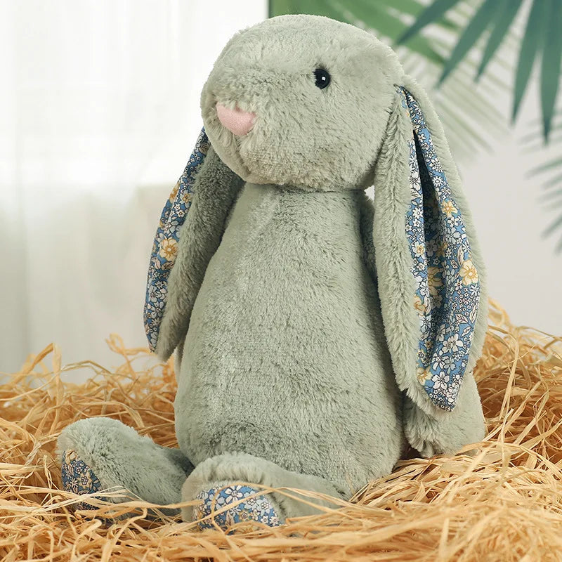 Shy Bunny Plush Toy Soft Floppy-Ear Gift for Girls