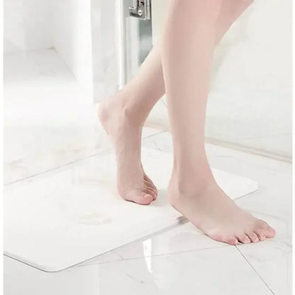 Quick Dry Stone Shower Mat